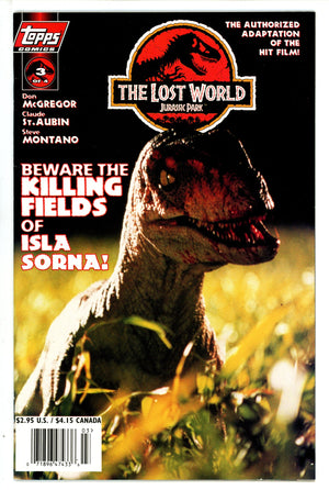 Jurassic Park: The Lost World 3 Photo Newsstand Variant VF+ (1997)