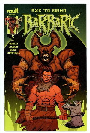 Barbaric Axe to Grind 3 Howell Variant (2022)