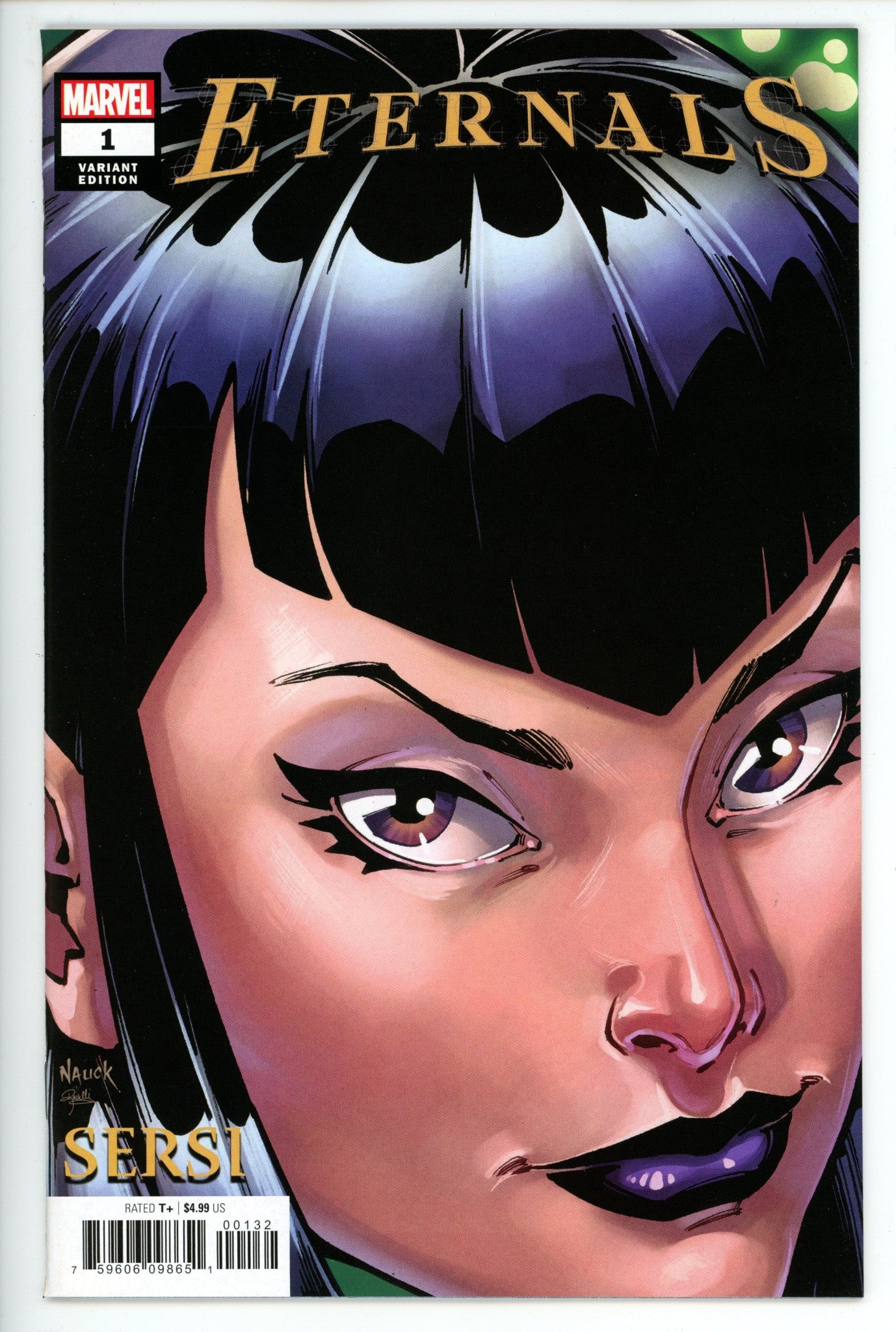 Eternals Vol 5 1 Nauck Variant