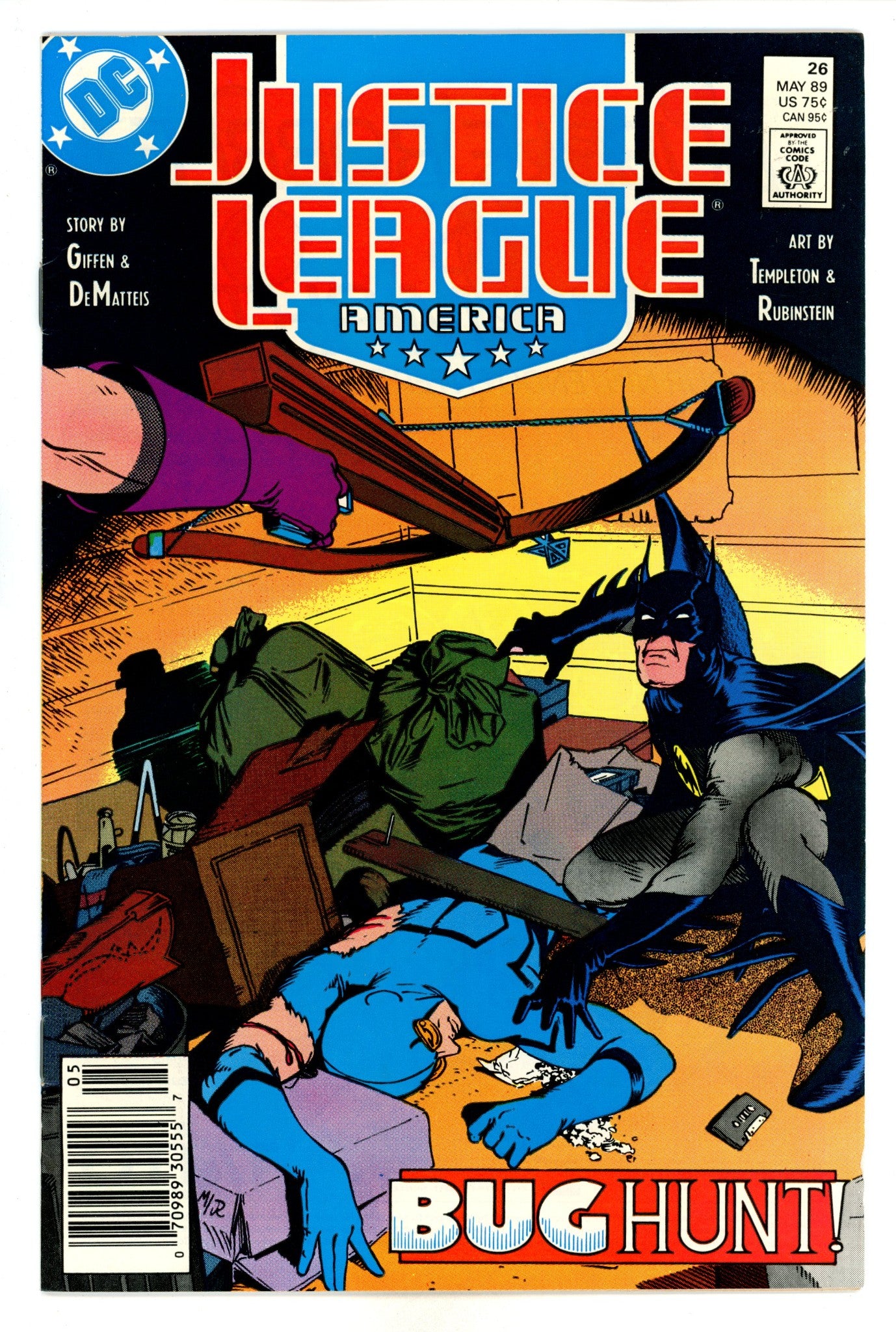 Justice League America 26 Newsstand