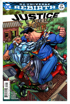 Justice League Vol 2 29 Bradshaw Variant