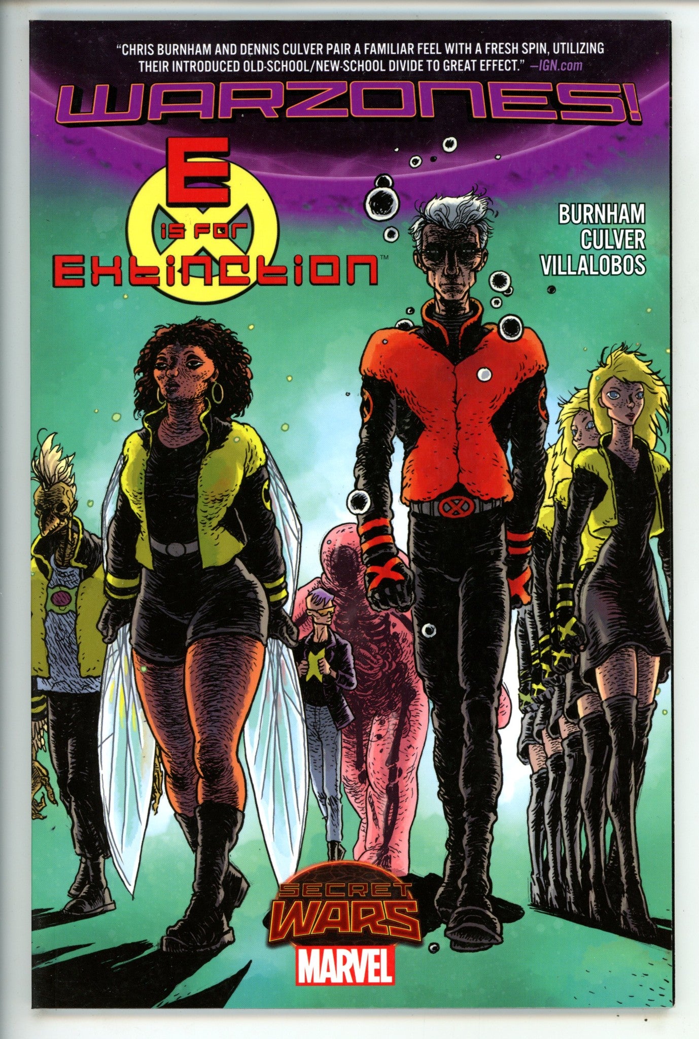 E Is For Extinction Warzones! TPB
