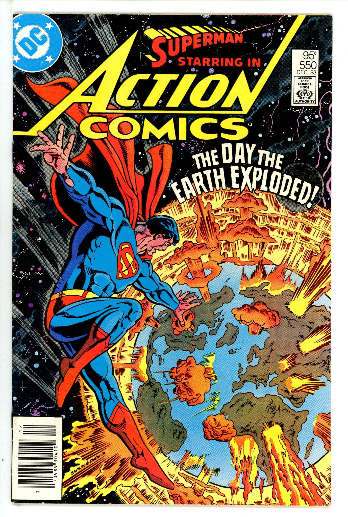 Action Comics Vol 1 550 Canadian Variant FN (1983)
