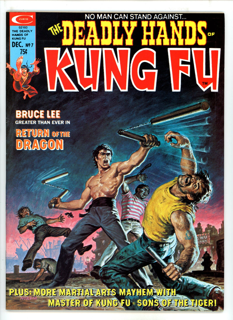 The Deadly Hands of Kung Fu Vol 1 7 VF/NM