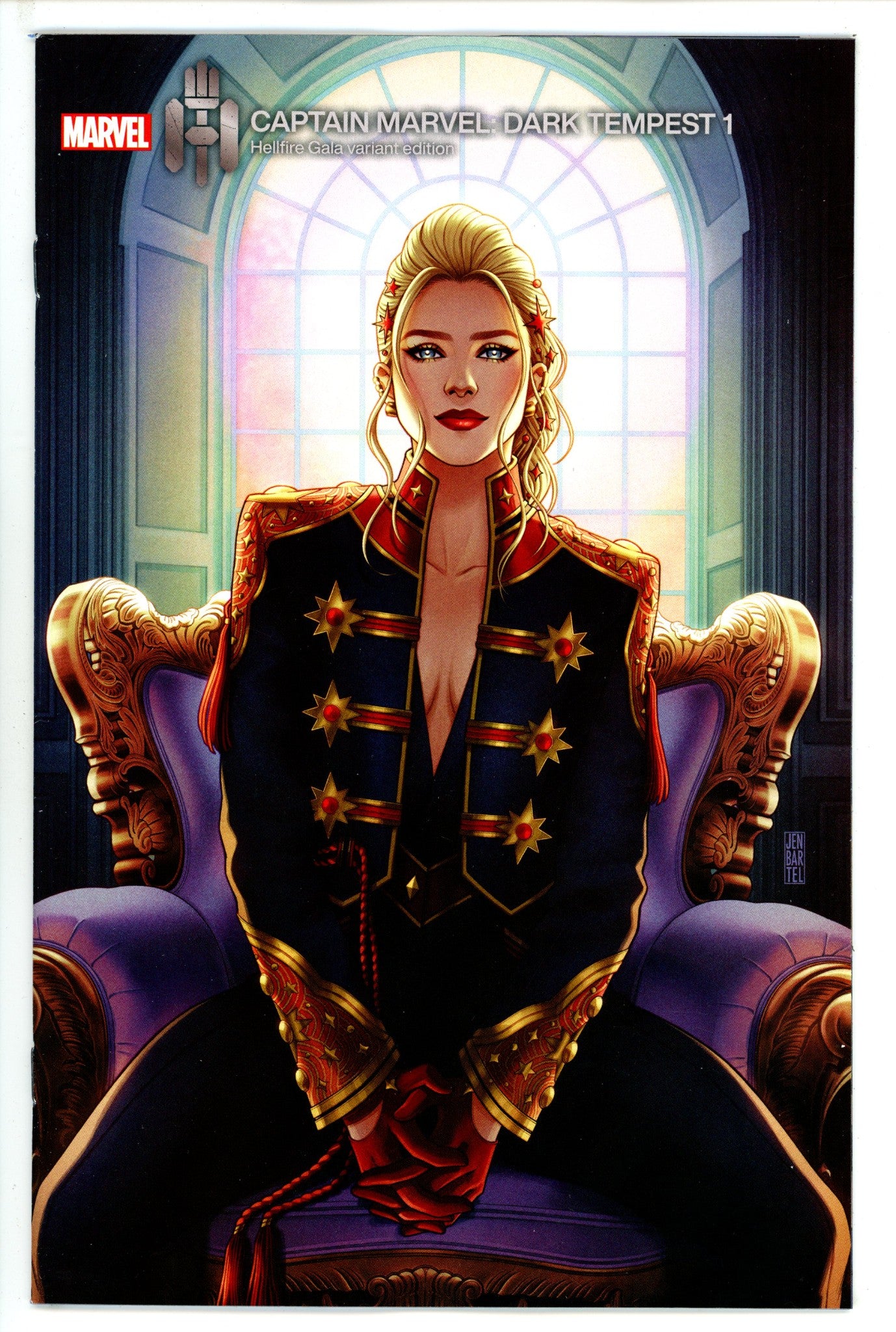 Captain Marvel Dark Tempest 1 Bartel Hellfire Gala Variant (2023)