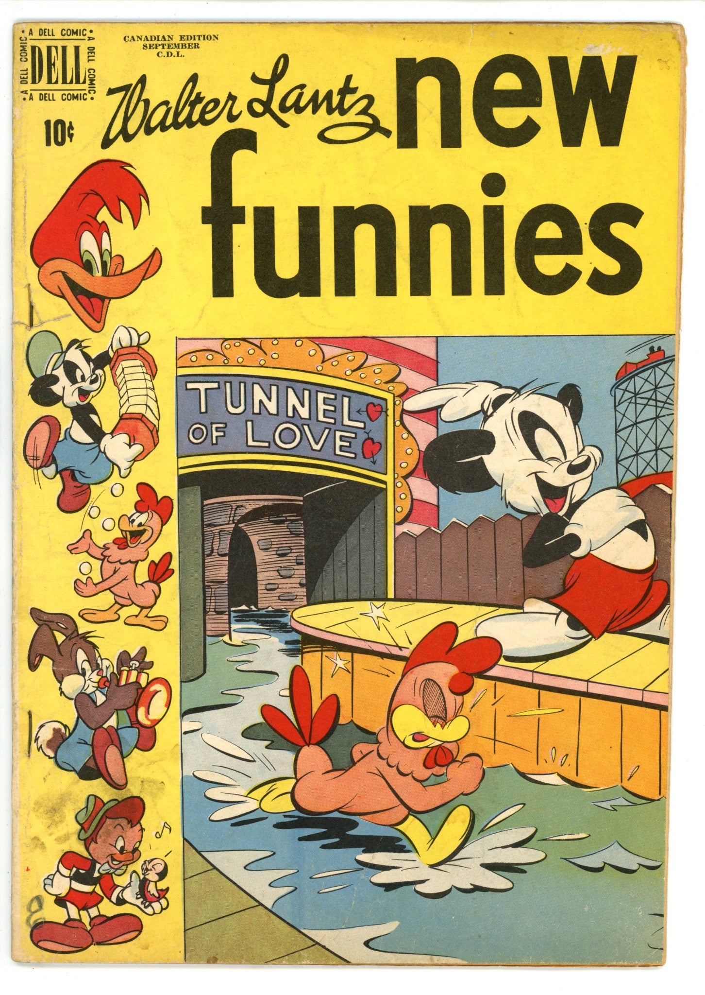 Walter Lantz New Funnies 162 Canadian GD/VG