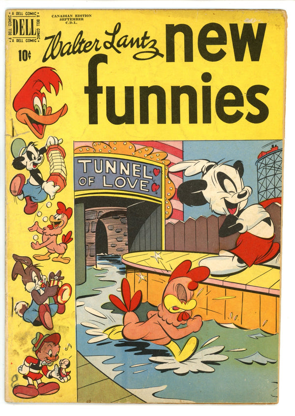 Walter Lantz New Funnies 162 Canadian GD/VG