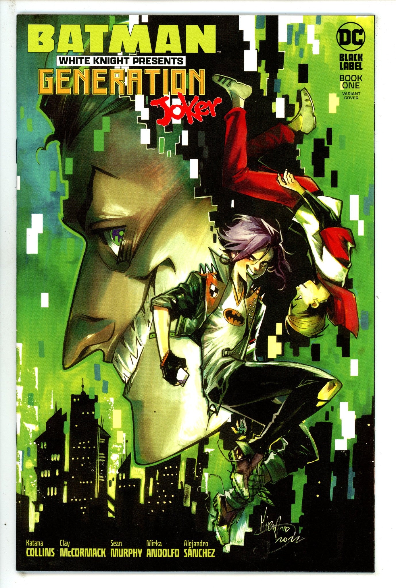 Batman White Knight Presents Generation Joker 1 Andolfo Variant (2023)