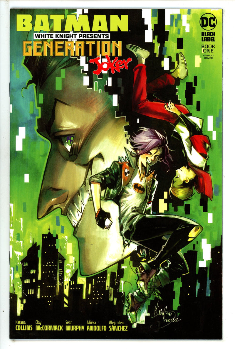 Batman White Knight Presents Generation Joker 1 Andolfo Variant (2023)