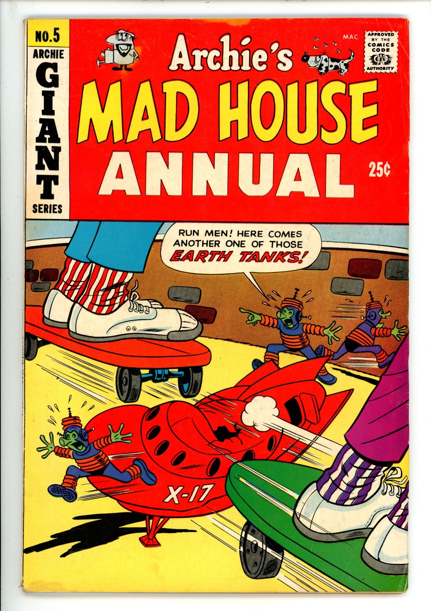 Archie's Madhouse Annual 5 FN (1968)