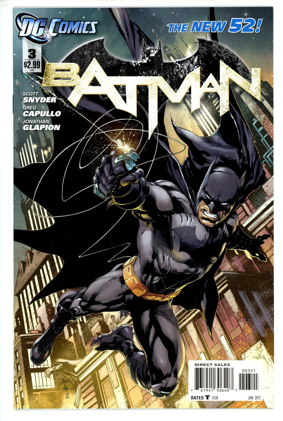 Batman Vol 2 3 Reis Variant VF/NM