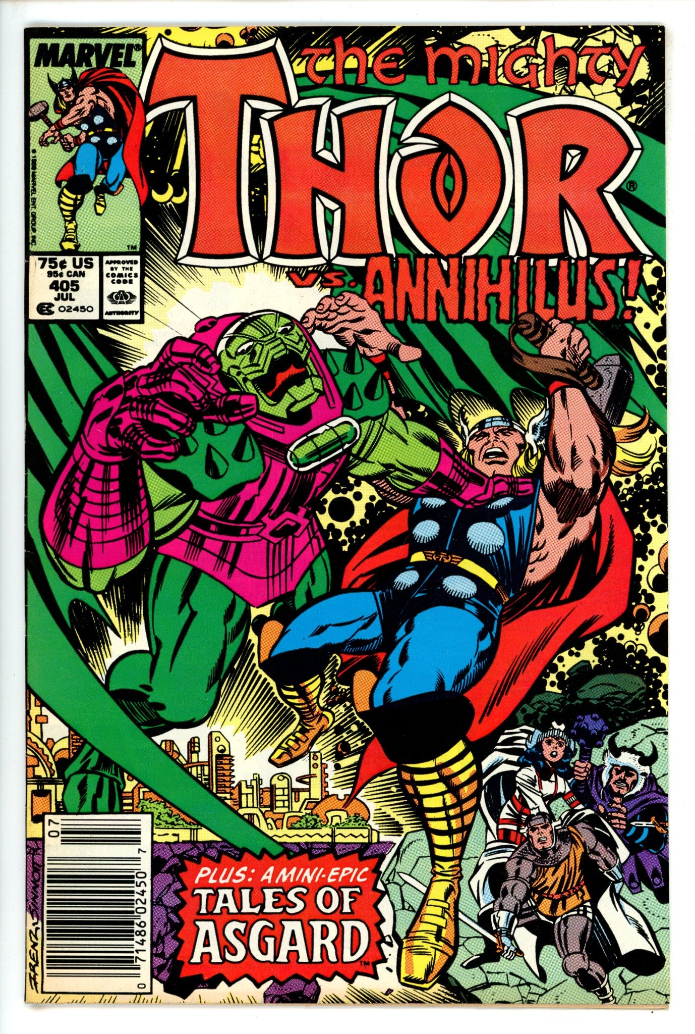 Thor Vol 1 405 Newsstand