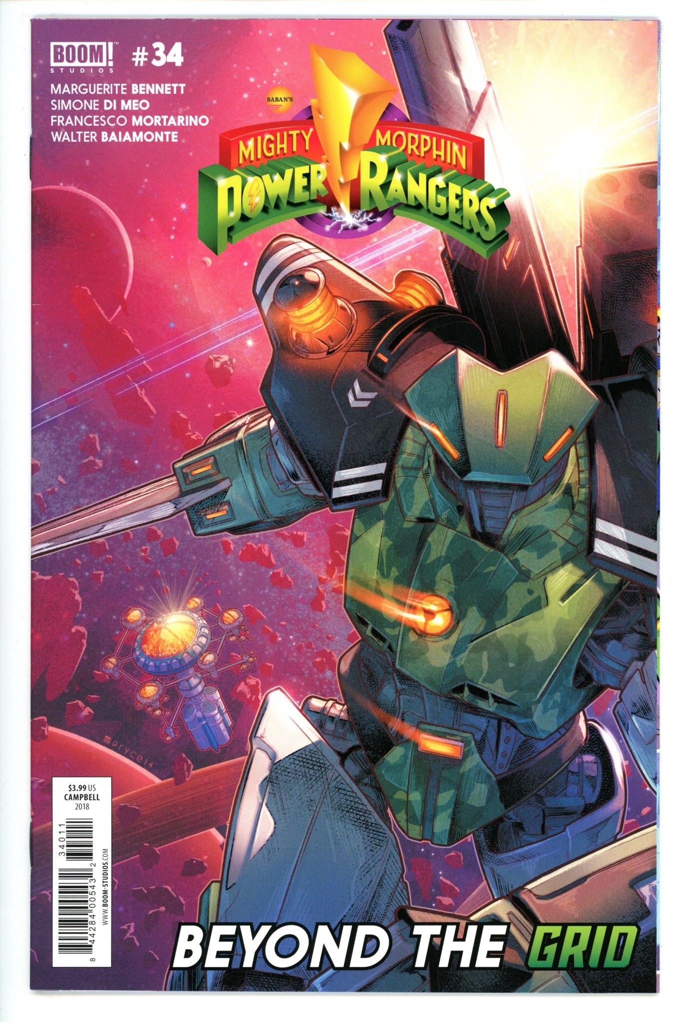 Mighty Morphin Power Rangers 34