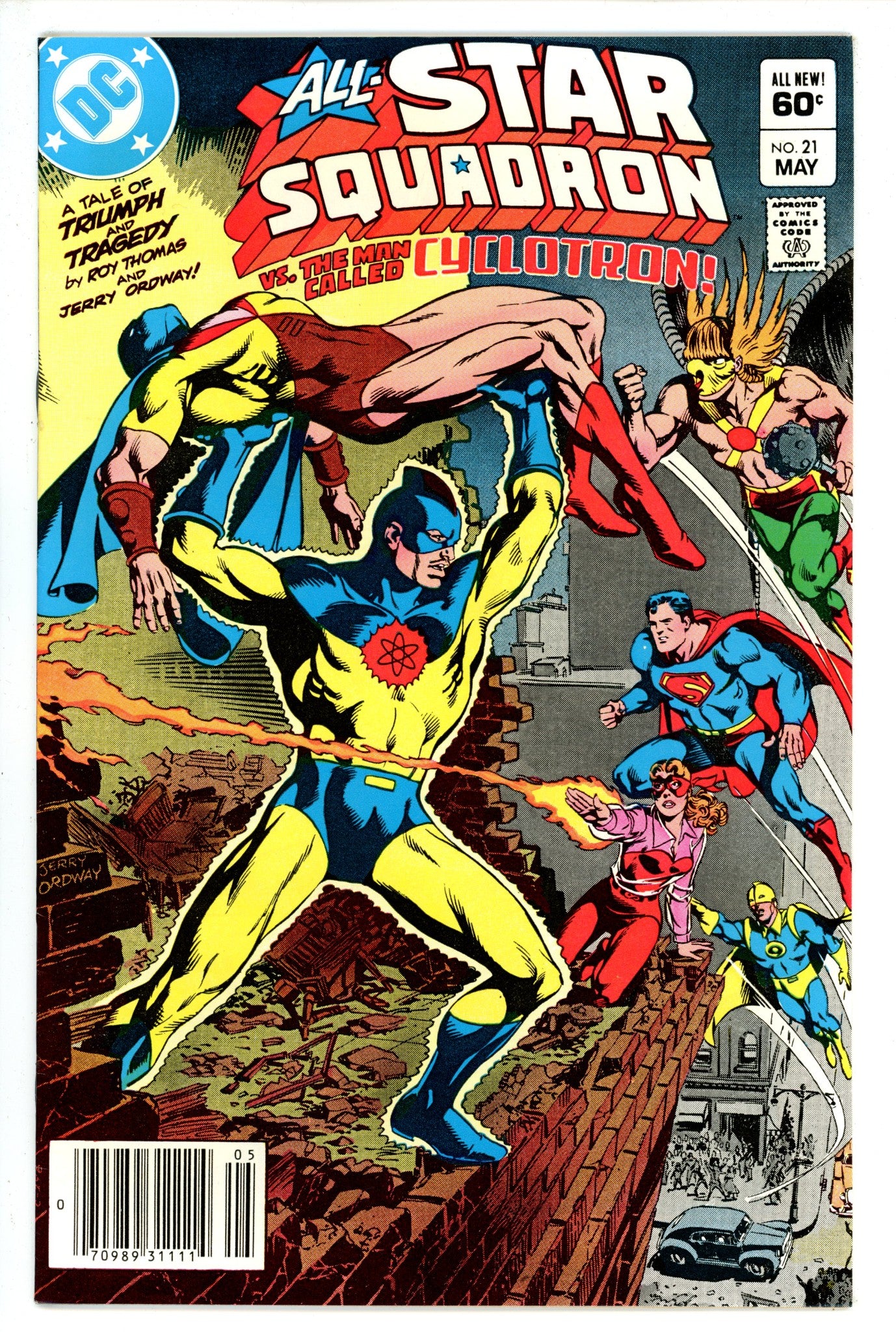 All-Star Squadron 21 Newstand (1983)