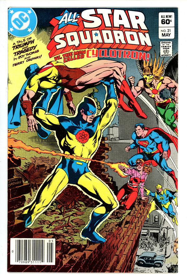 All-Star Squadron 21 Newstand (1983)