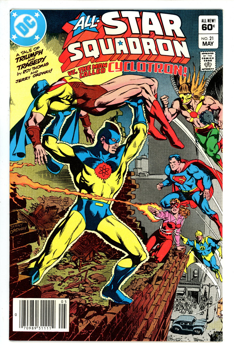 All-Star Squadron 21 Newstand (1983)