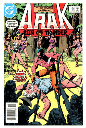 Arak / Son of Thunder 28 Canadian Price Variant NM- (1983)