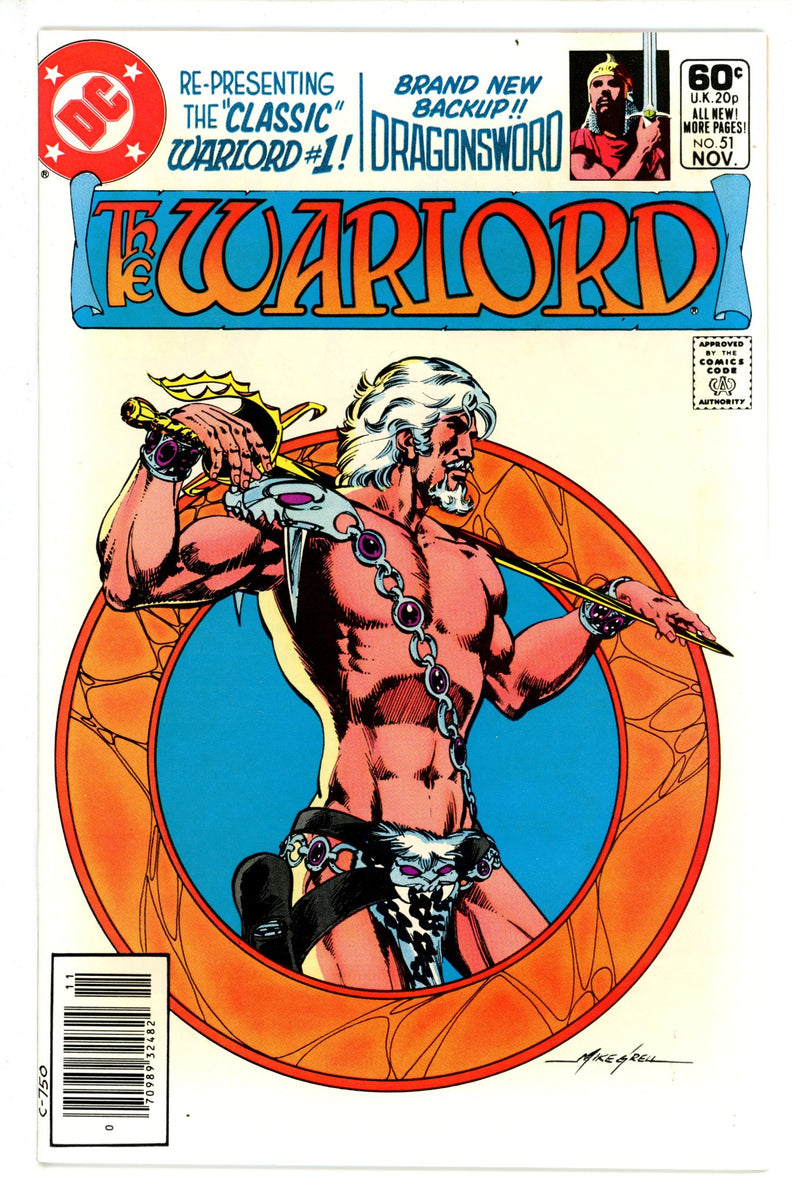 Warlord Vol 1 51 Newsstand (1981)