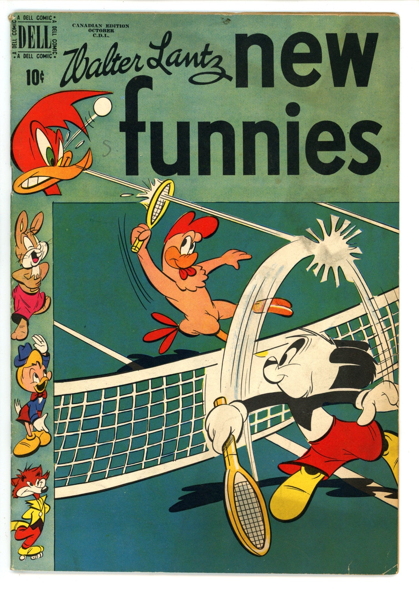 Walter Lantz New Funnies 163 Canadian VG+