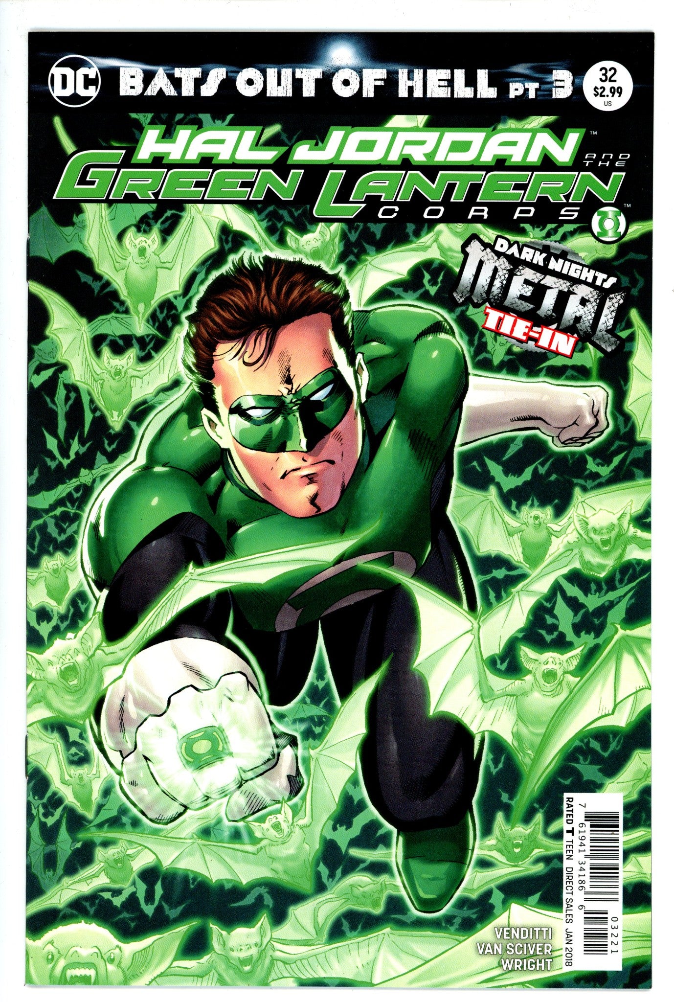 Hal Jordan and the Green Lantern Corps 32 Kitson Variant