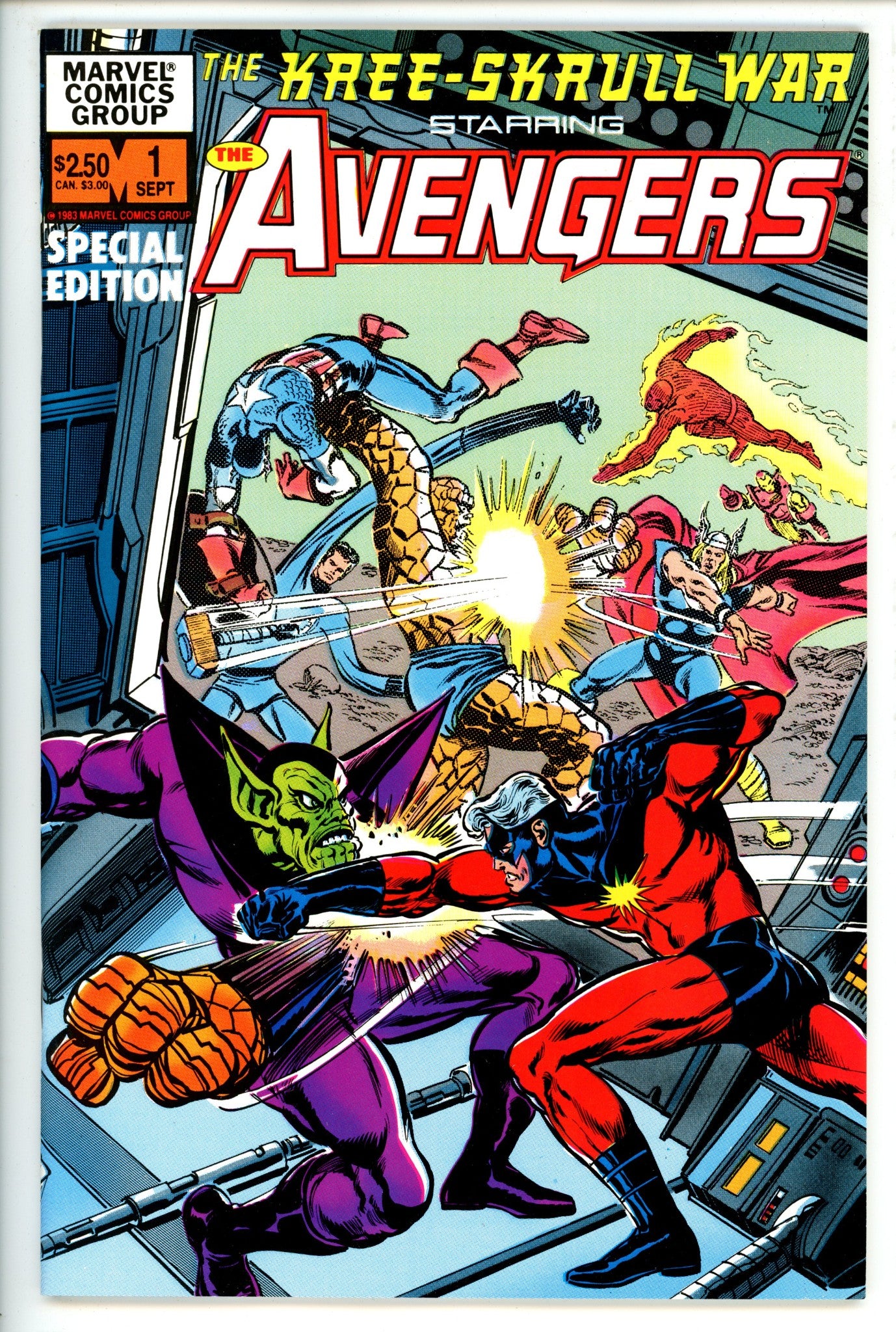 The Kree-Skrull War Starring the Avengers 1