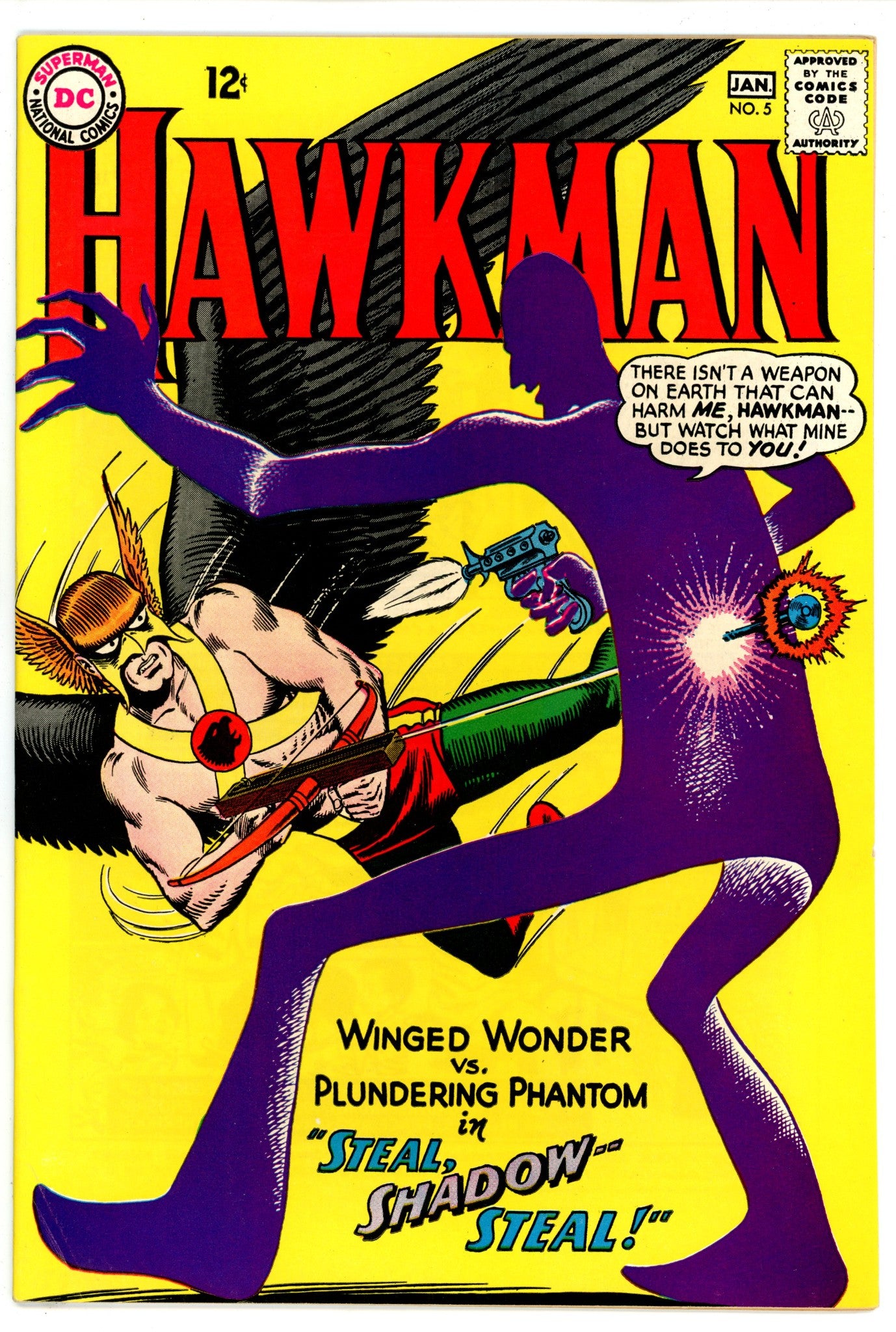 Hawkman Vol 1 5 VF+