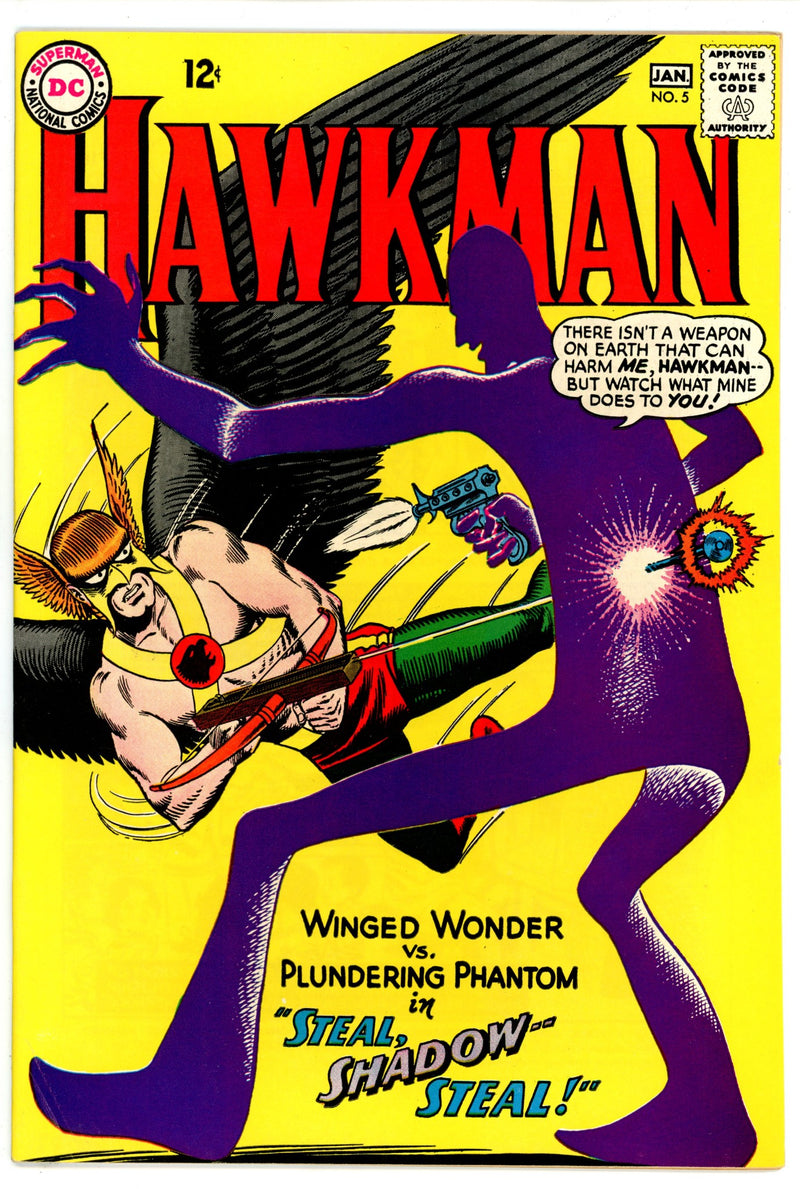 Hawkman Vol 1 5 VF+