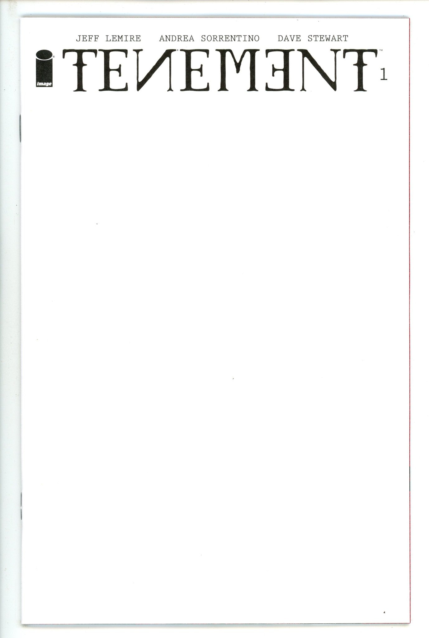 Bone Orchard Tenement 1 Blank Variant (2023)