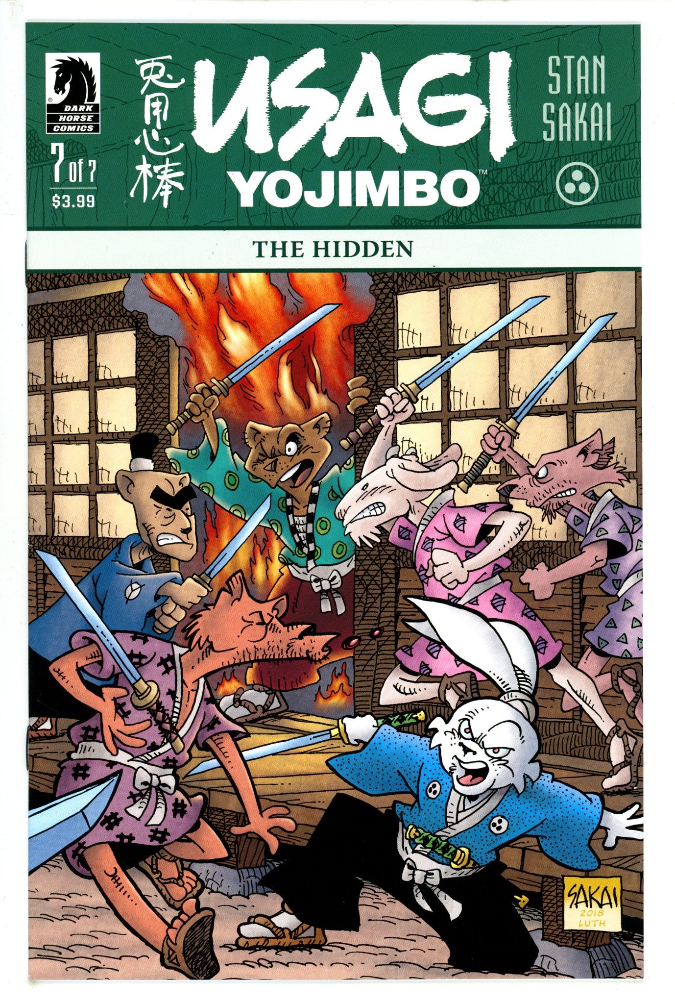 Usagi Yojimbo: The Hidden 7 (2018)