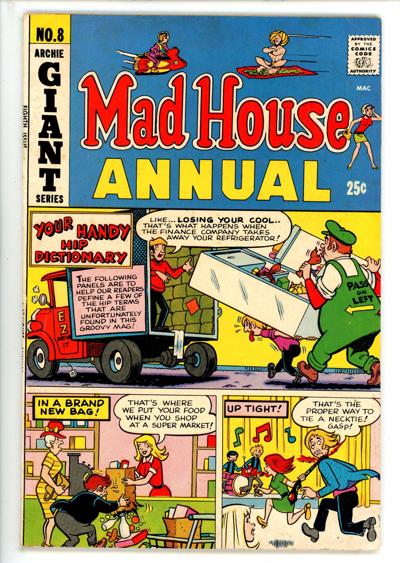Mad House Annual 8 VG/FN (1969)