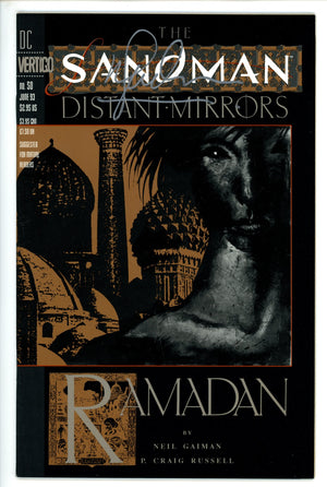 The Sandman  50 Signed Gaimen VF