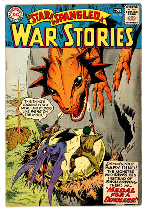 Star Spangled War Stories Vol 1 117 VG+ (1964)