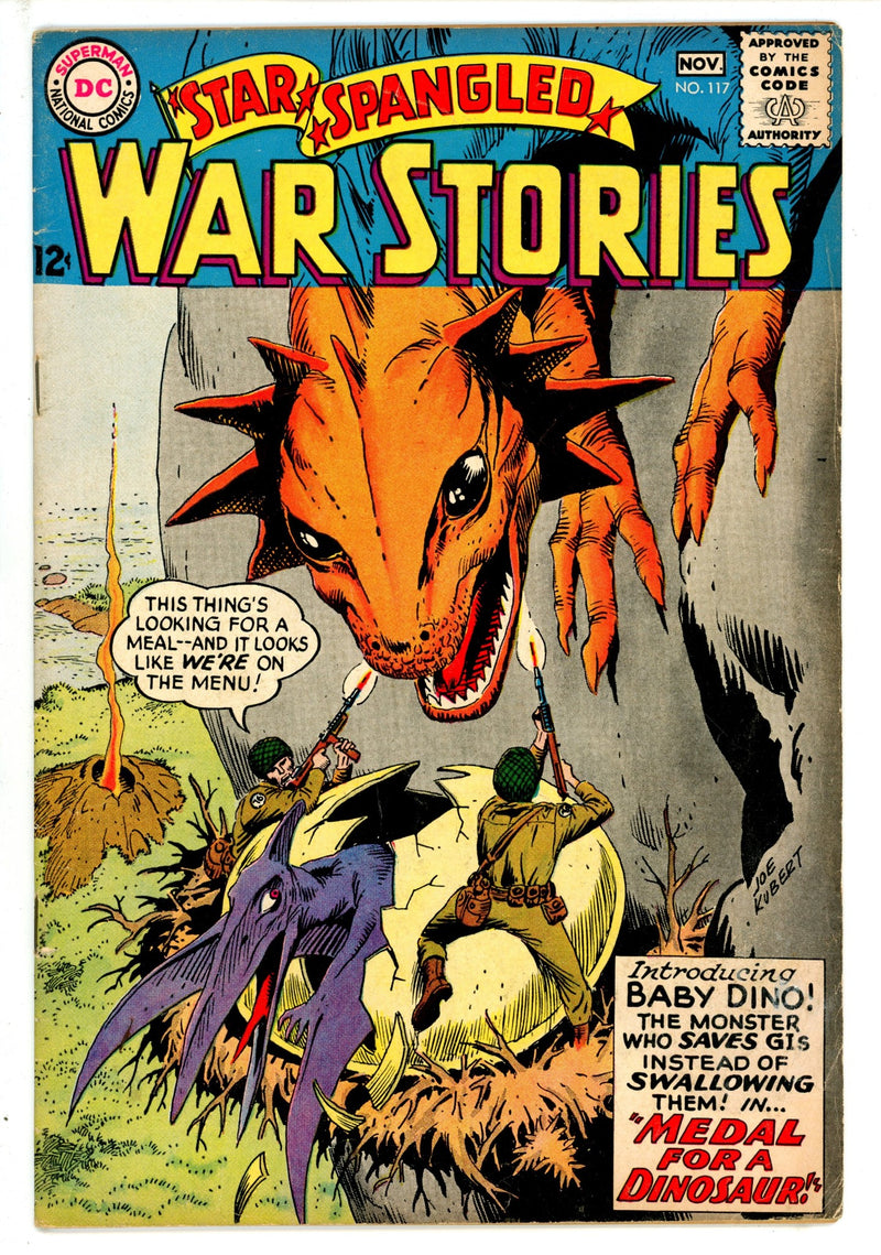 Star Spangled War Stories Vol 1 117 VG+ (1964)