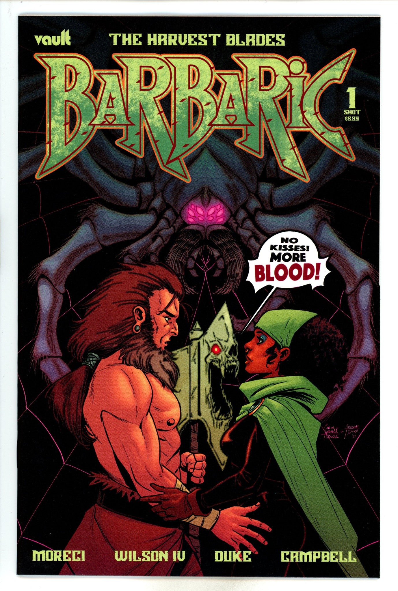 Barbaric Harvest Blades 1 Howell Variant (2022)