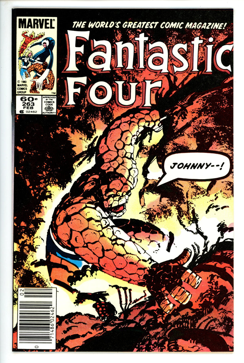 Fantastic Four Vol 1 263 Newsstand