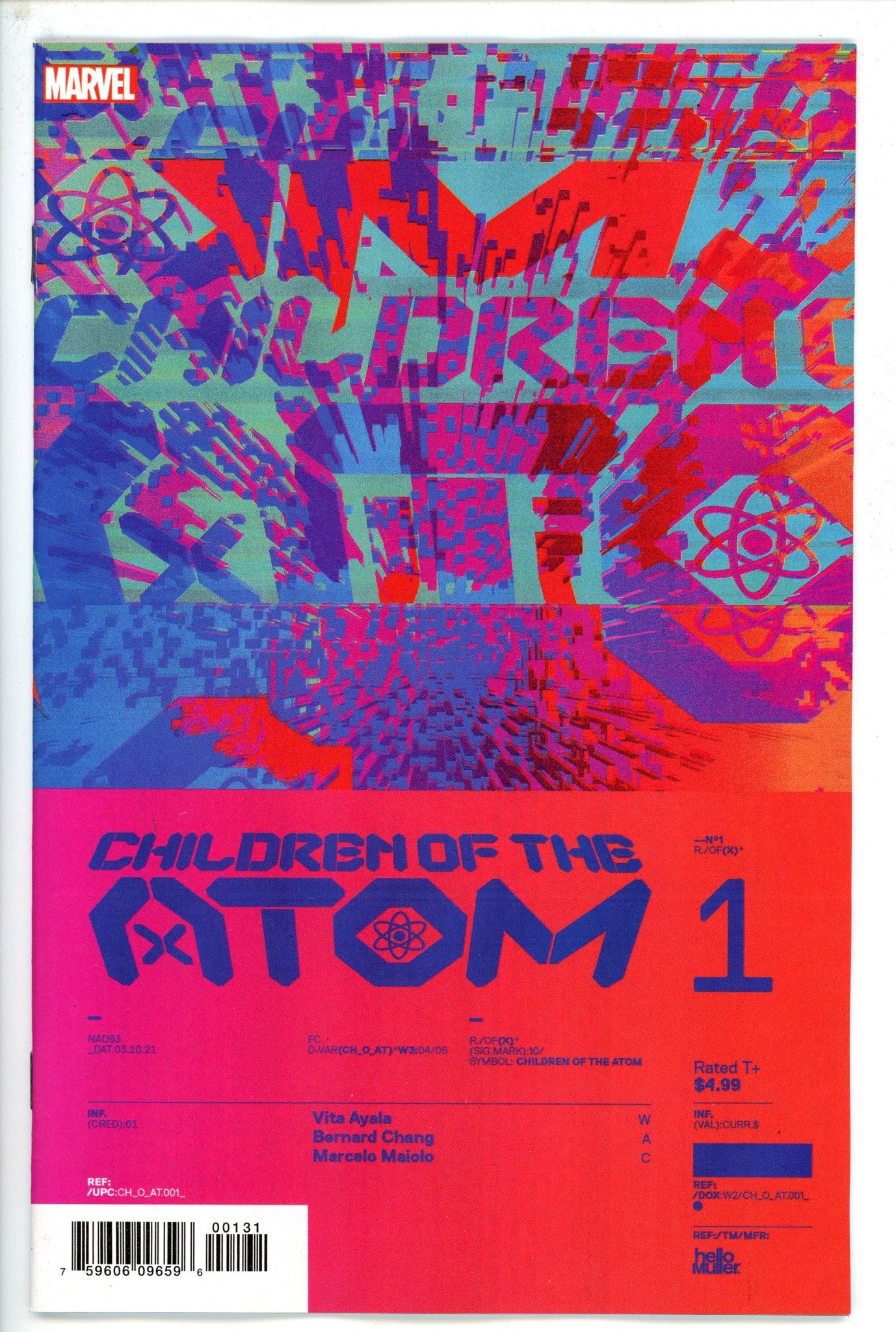 Children of Atom 1 Muller Variant-Marvel-CaptCan Comics Inc