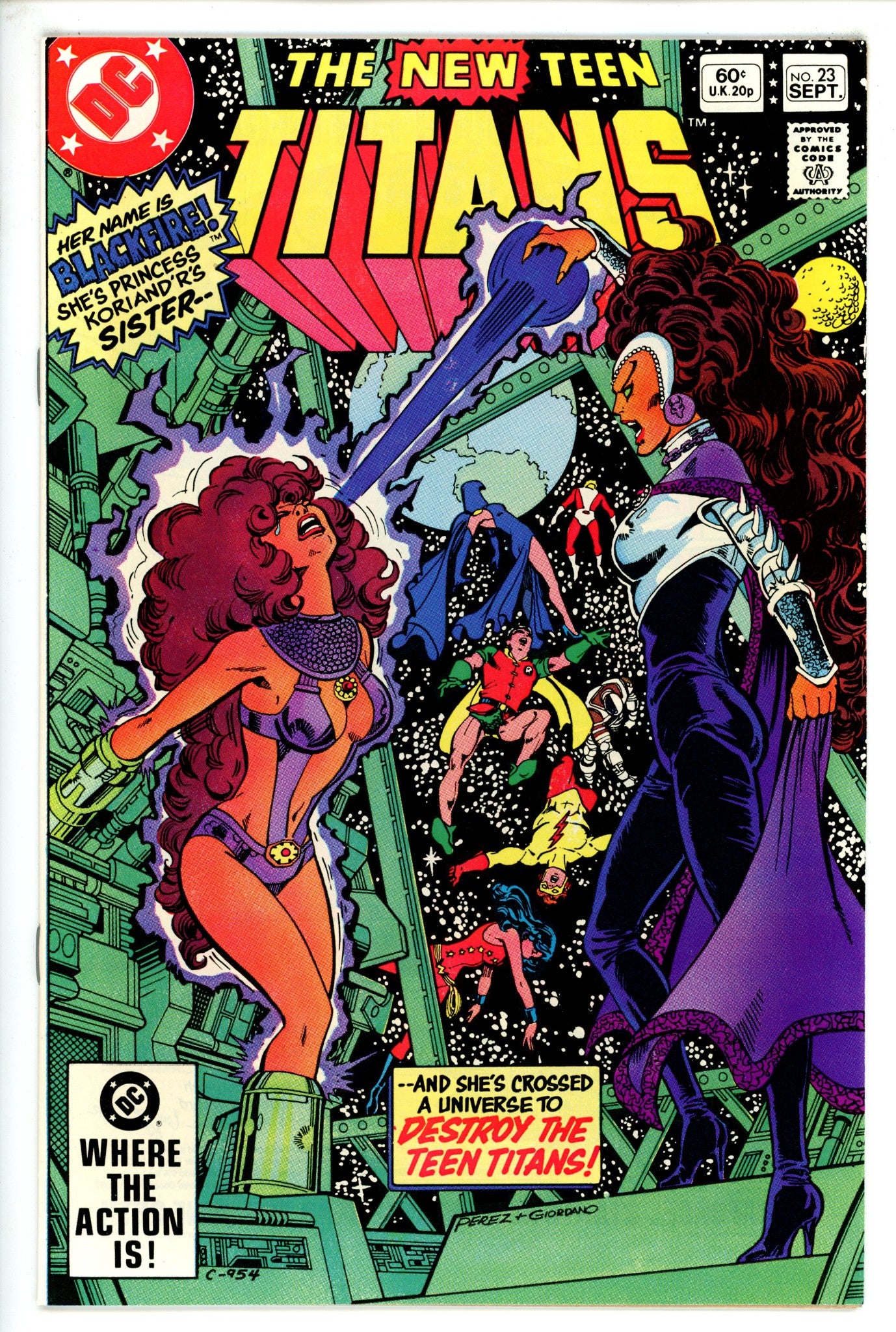The New Teen Titans Vol 1 23 VF+