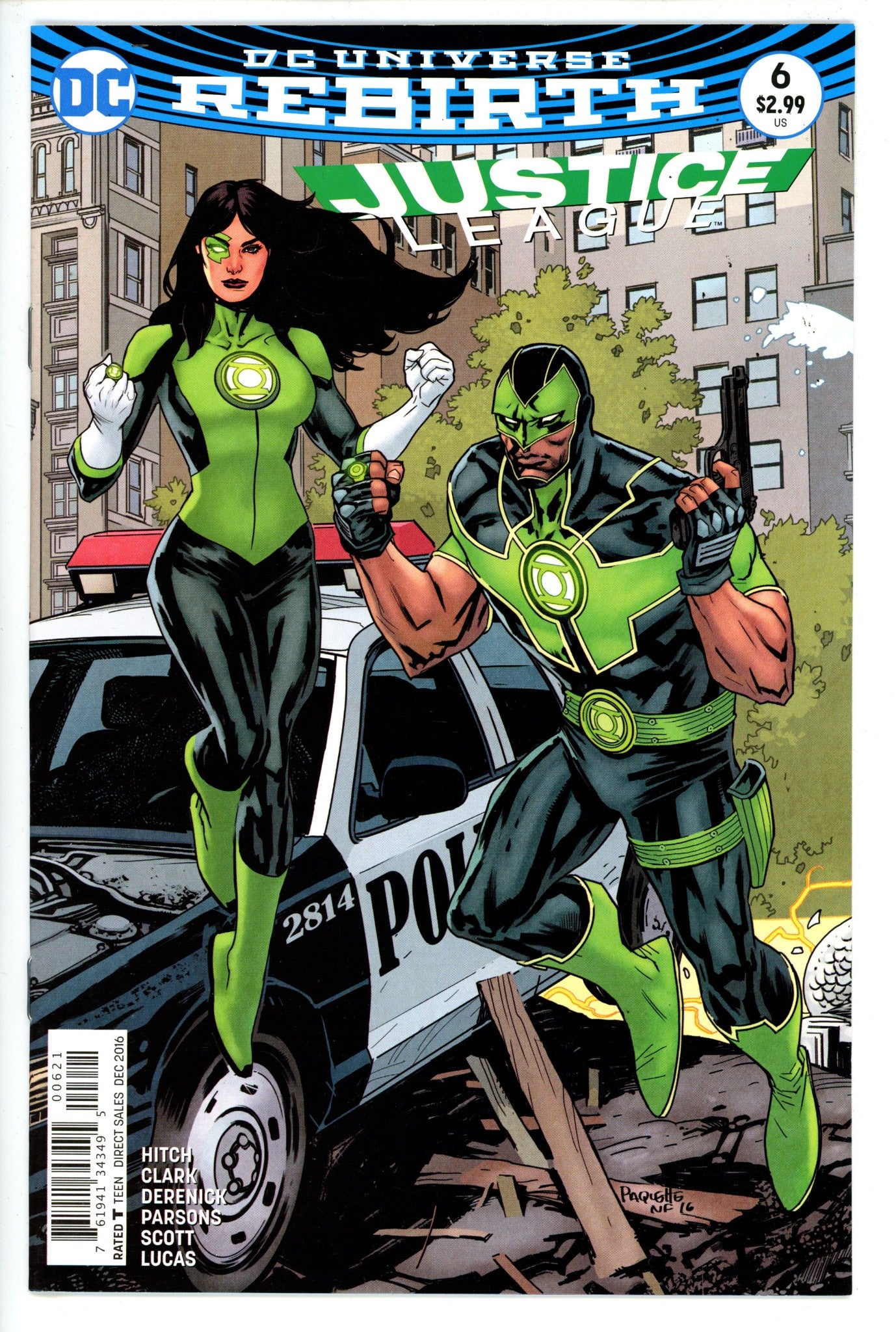 Justice League Vol 2 6 Paquette Variant