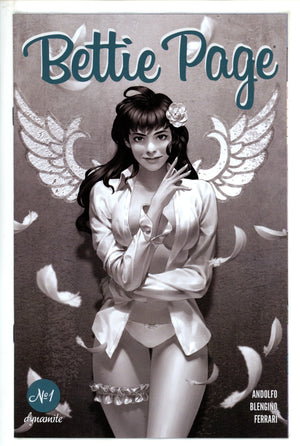 Bettie Page Vol 4 1 Yoon B&W Incentive Variant (2023)