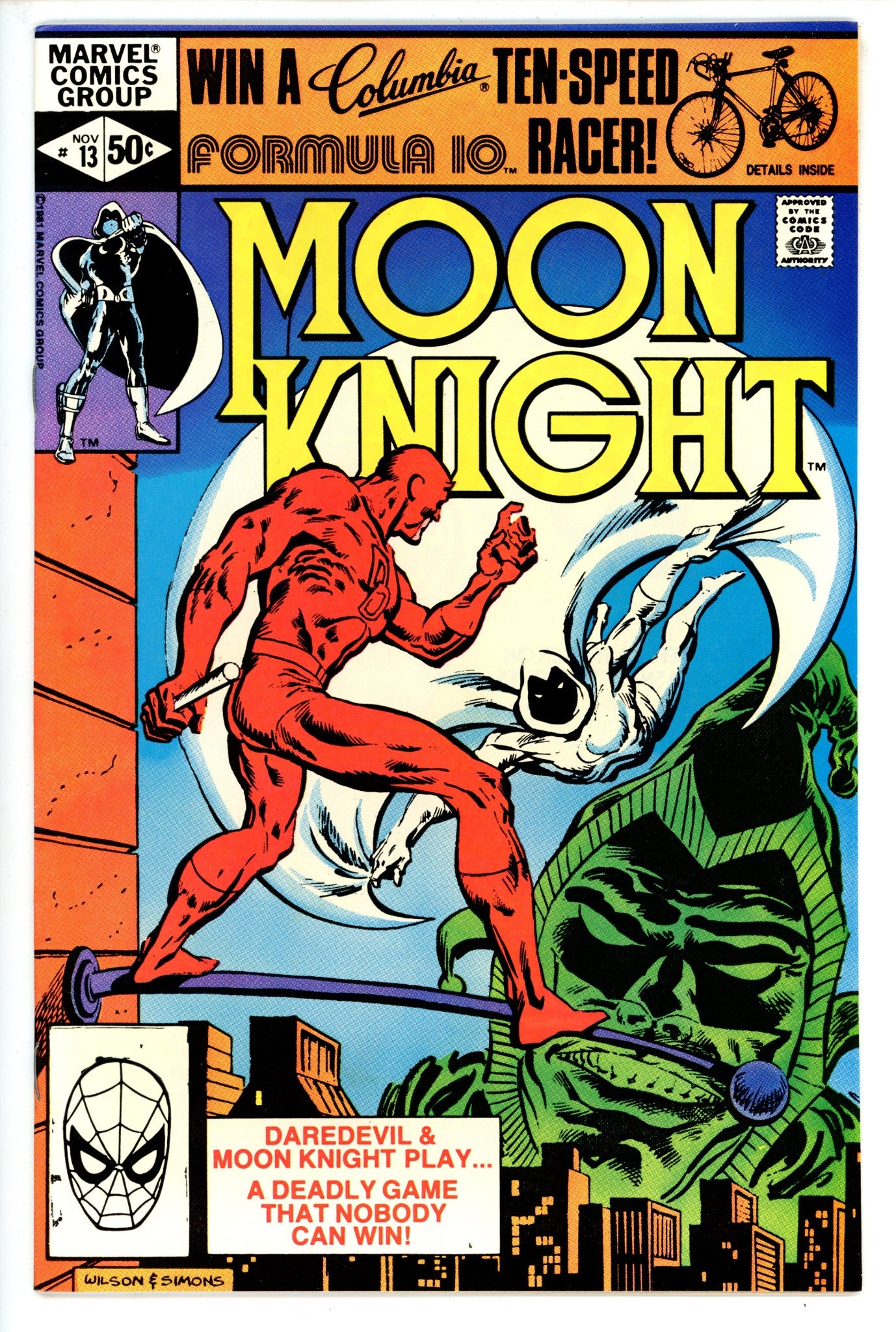 Moon Knight Vol 1 13 VF