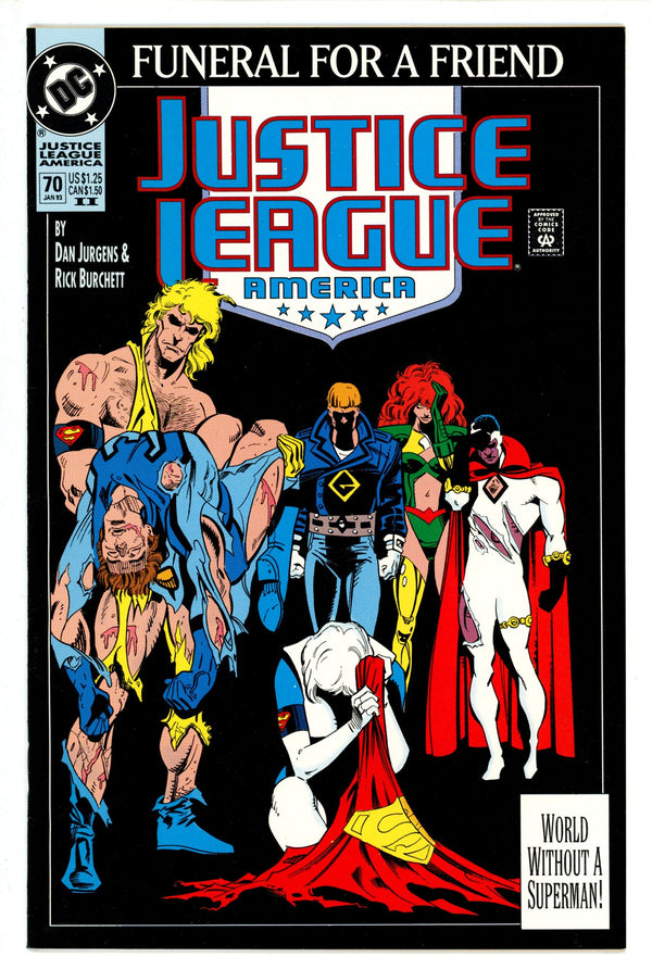 Justice League America 70 2Nd Print (1993)