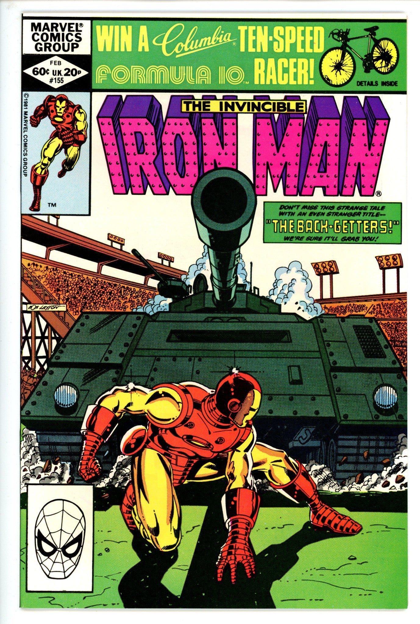 Iron Man Vol 1 155