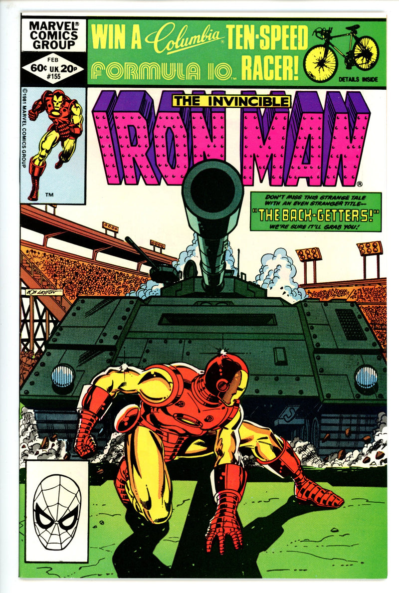 Iron Man Vol 1 155