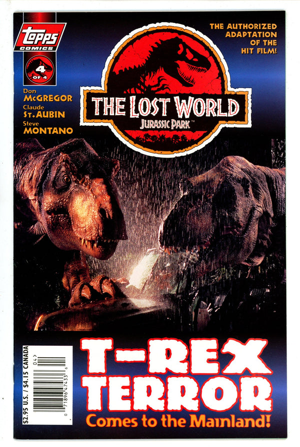 Jurassic Park: The Lost World 4 Photo Newsstand Variant NM- (1997)