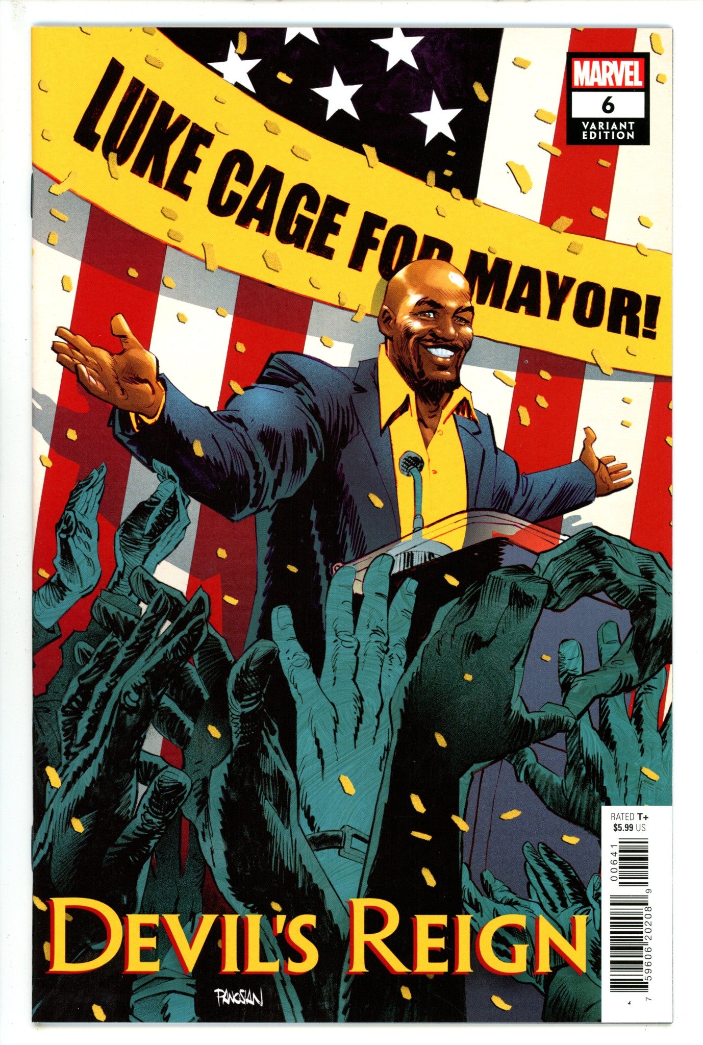 Devil's Reign 6 Panosian Variant (2022)