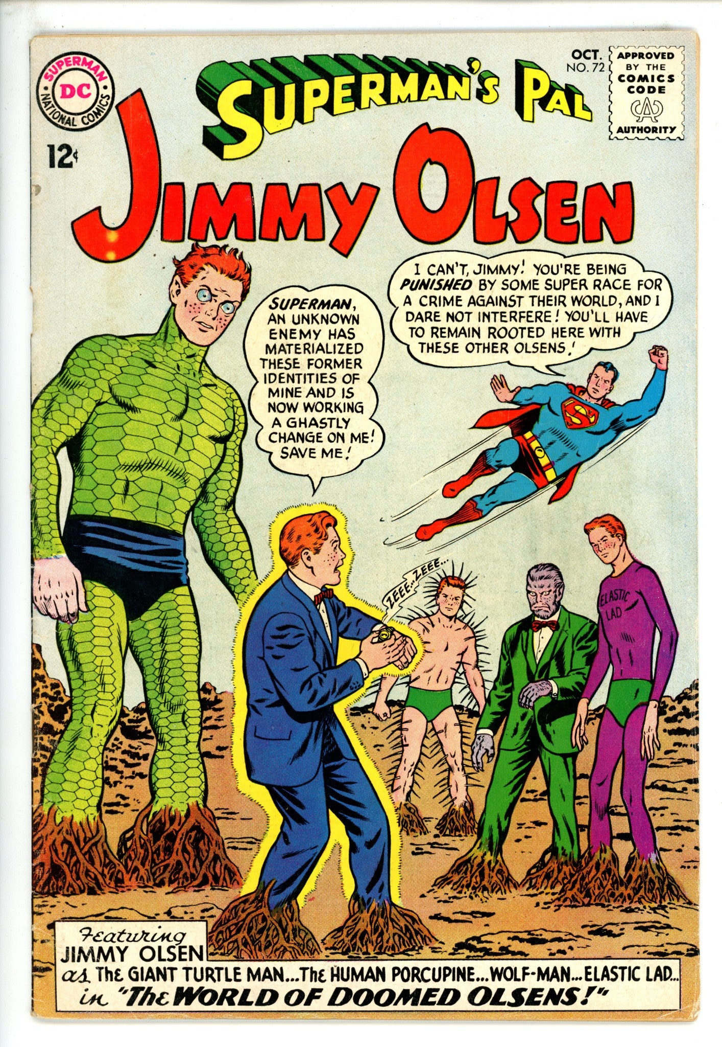Superman's Pal, Jimmy Olsen 72 VG/FN (1963)