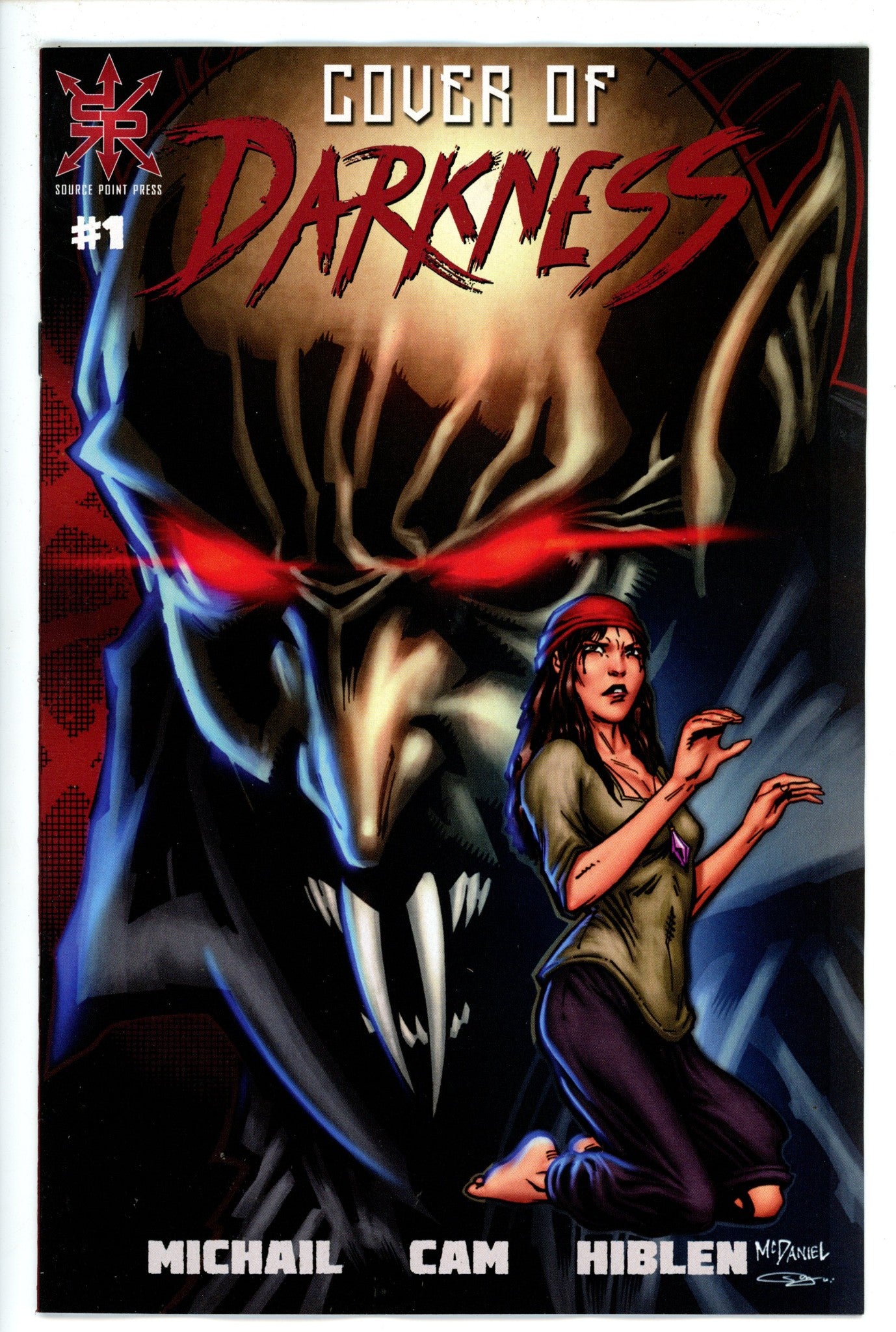 Cover of Darkness 1 McDaniel Variant (2022)