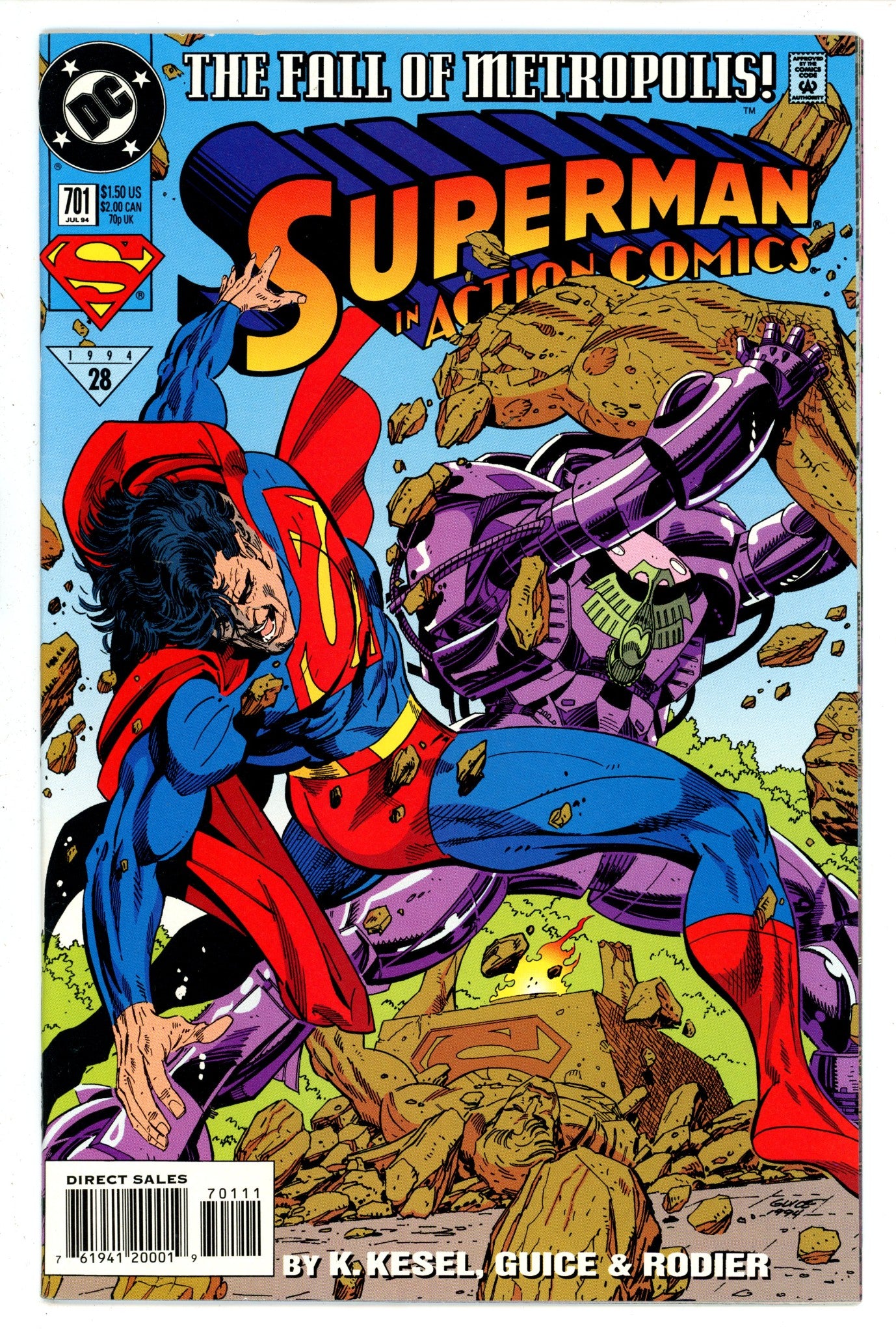 Action Comics Vol 1 701