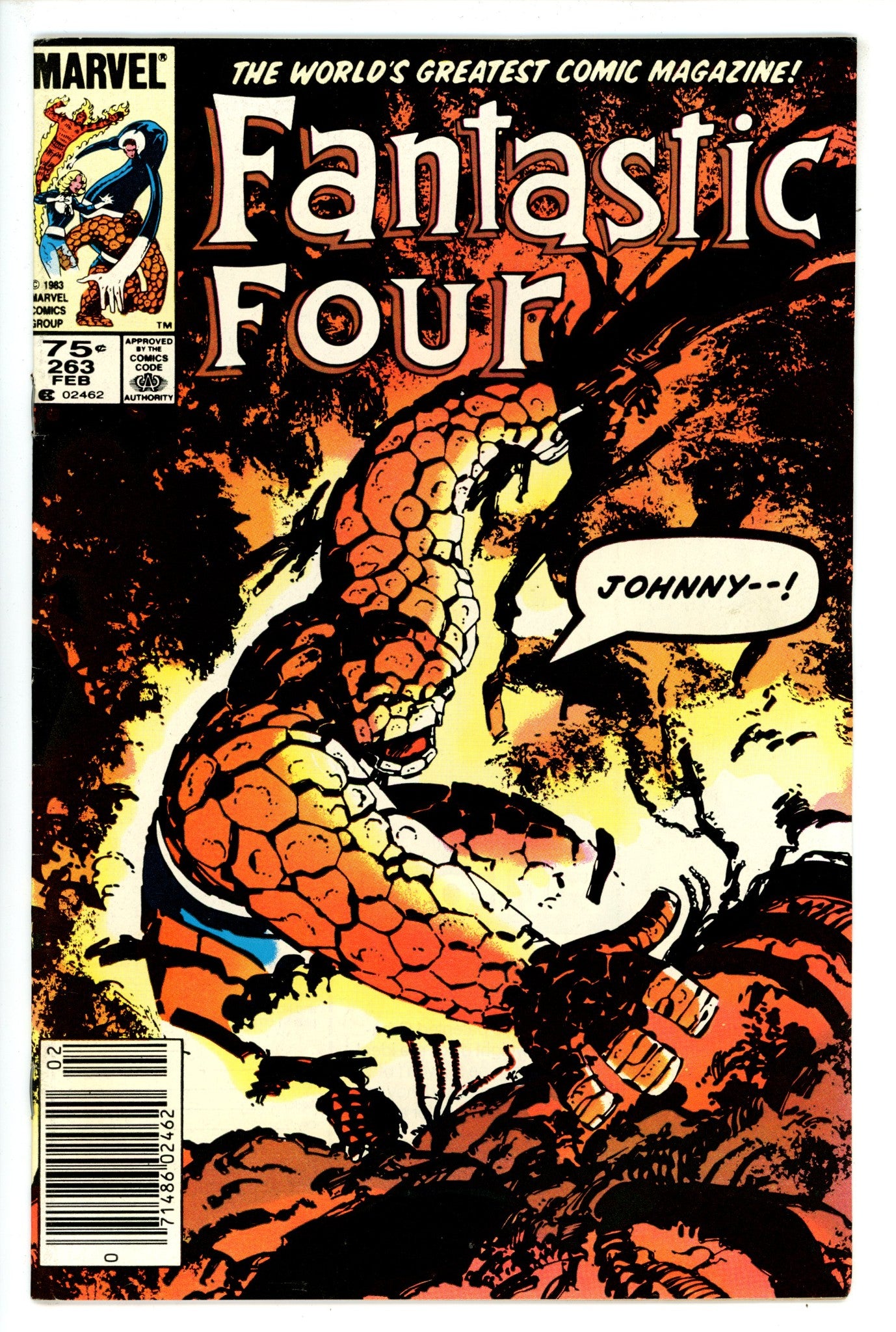 Fantastic Four Vol 1 263 Canadian VF
