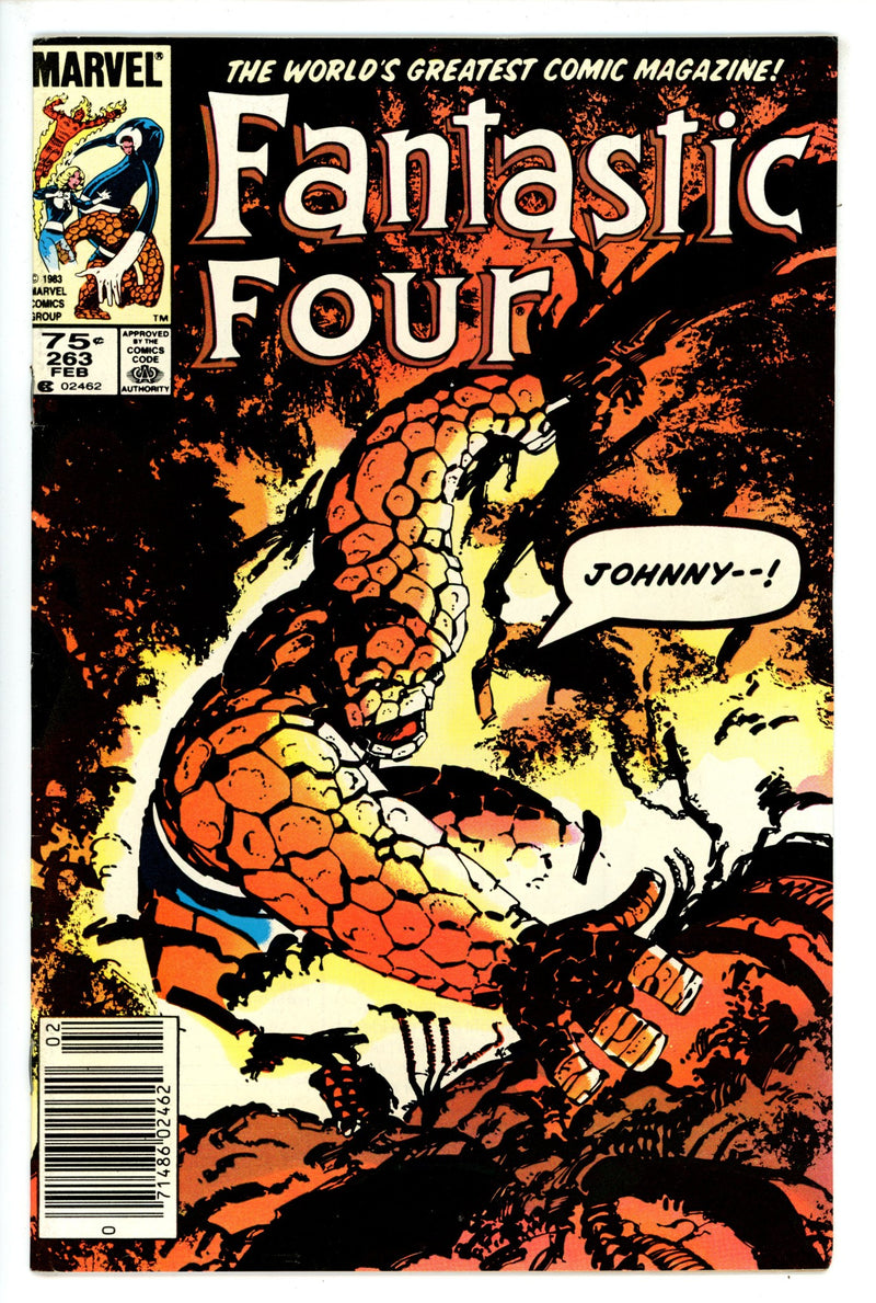 Fantastic Four Vol 1 263 Canadian VF
